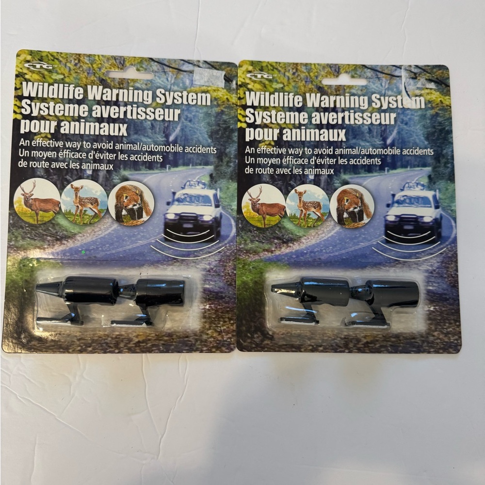 CTG wildlife warning system Deer Warning Whistle for Vehicles  (Set of 2)